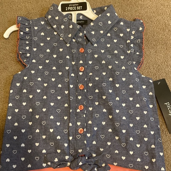 Girls tank and shorts set. New! - Picture 2 of 6